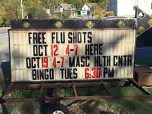 Free Flu shot Clinic Macoma Health Center